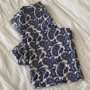 Banana Republic Paisley Print Avery Pants